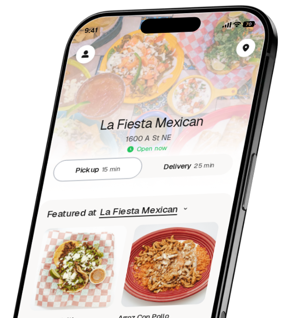 La Fiesta Mexican app preview