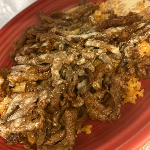 Arroz Con Steak.