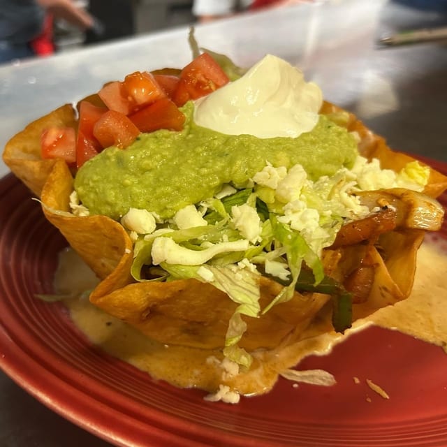 Taco Salad Grilled Chicken.