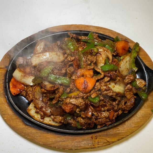 Steak Fajitas.