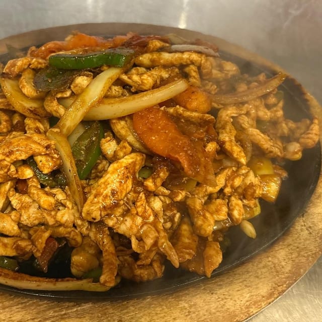 Chicken Fajitas.