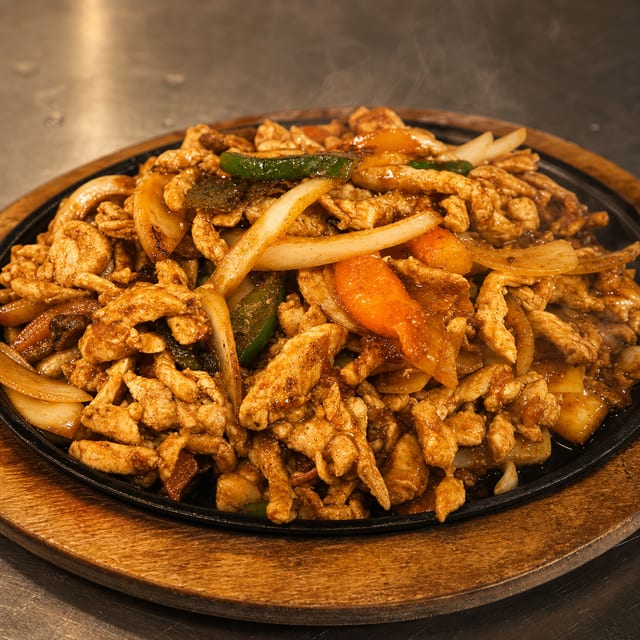 Chicken Fajitas.